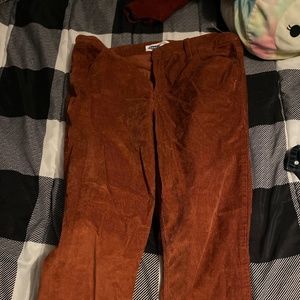 Old navy Burgundy rockstar jeans